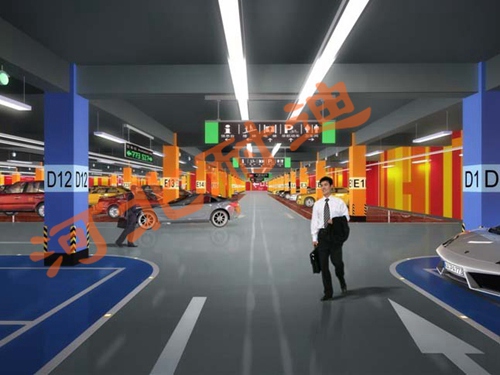 車庫標示及設施